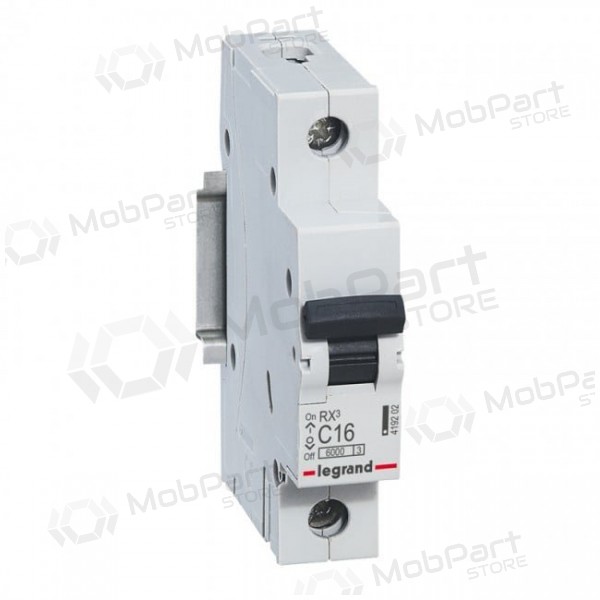 MCB RX3 Legrand 419202 (16A, 1P, 230V, 6kA)