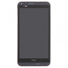 HTC Desire 816 screen (black) (with frame) (used grade B, original)