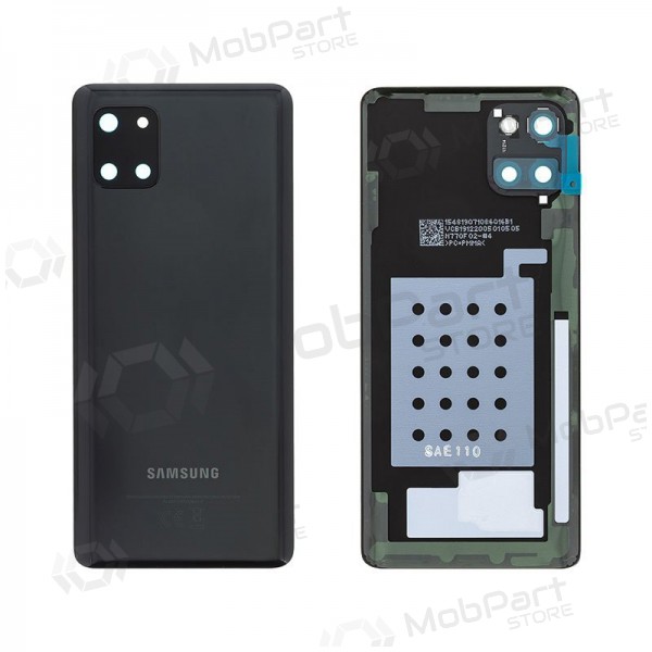 Samsung N770 Galaxy Note 10 Lite back / rear cover black (Aura Black) (used grade C, original)