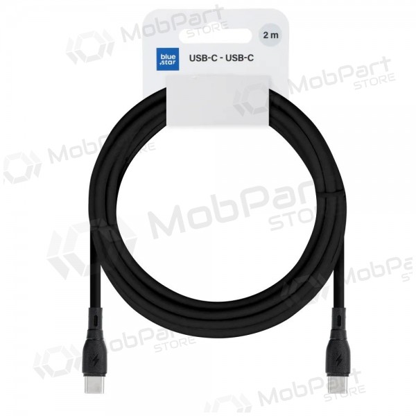 USB-C cable Blue Star PJ73-14-3 USB-C to USB-C 2 m 60 W black