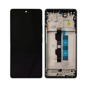 Xiaomi Redmi Note 13 4G screen (Mint Green) (with frame) (original)