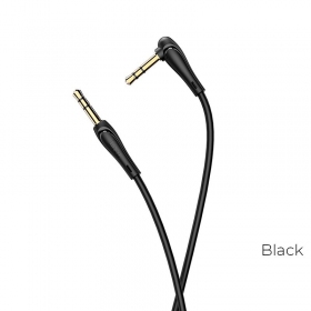 Audio adapter Hoco UPA14 AUX 3,5mm į 3,5mm (black)
