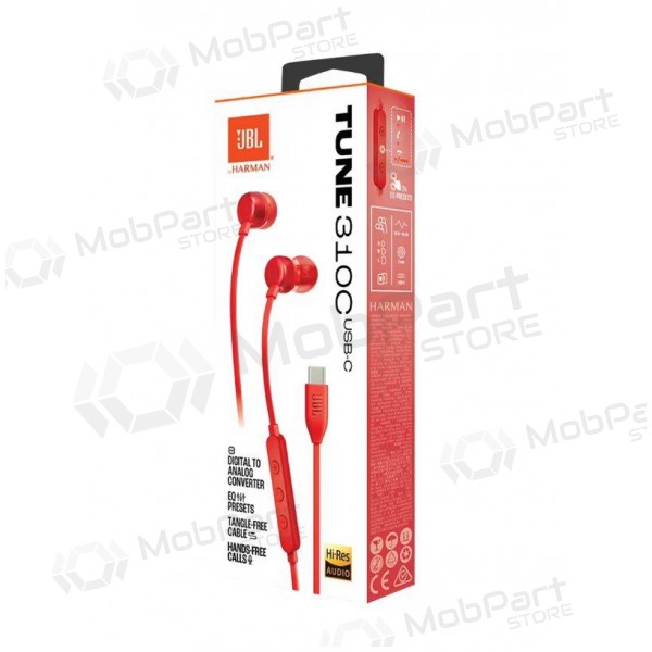 Headphones JBL Tune 310C USB-C Headphones JBL Tune 310C USB-C