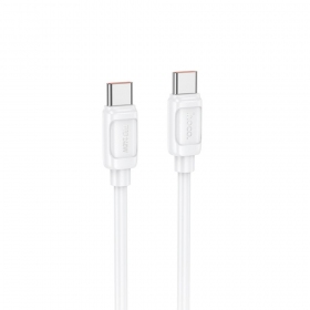 USB-C cable Hoco X115 USB-C to USB-C 1 m 240 W white