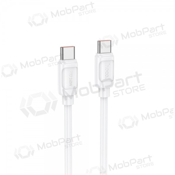 USB-C cable Hoco X115 USB-C to USB-C 1 m 240 W white