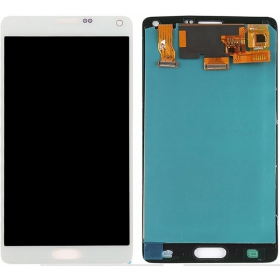Samsung Galaxy Note 4 screen (white) (original)