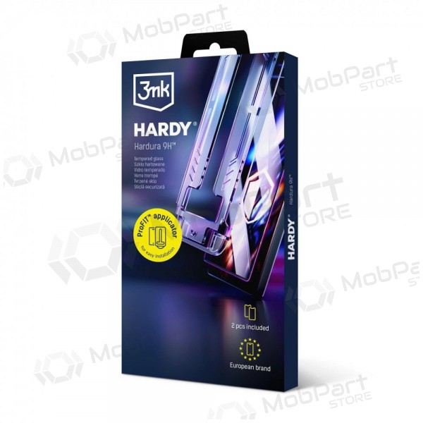 Apple iPhone 15, 16 screen protector - 3mk Hardy Hardura 9H