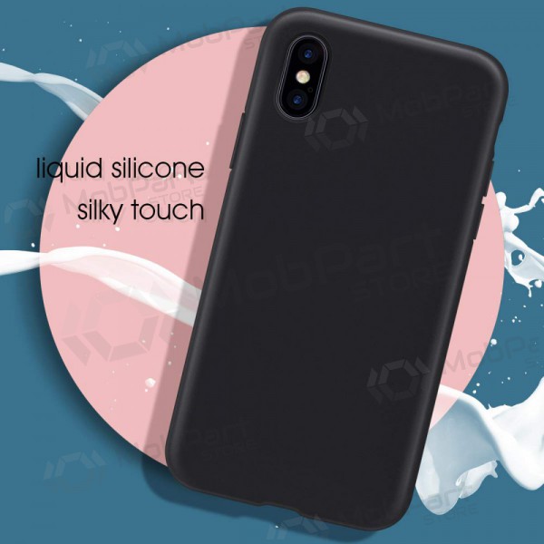 Apple iPhone 13 mini case - Liquid Silicone - 1.5mm (black)