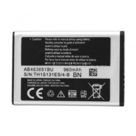 Samsung AB463651BU battery / accumulator (960mAh)