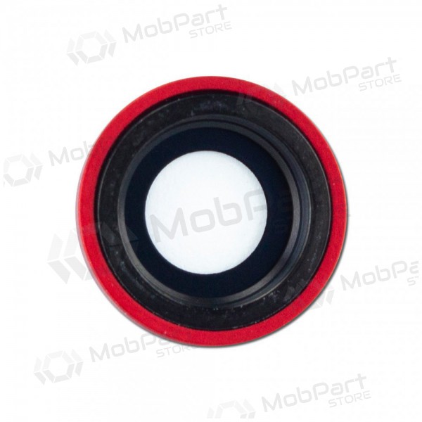 Apple iPhone XR camera glass / lens (red) (with frame) Apple iPhone XR camera glass / lens (red) (with frame)