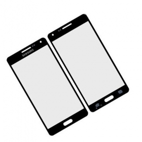 Samsung A500 Galaxy A5 Screen glass (black) (for screen refurbishing)