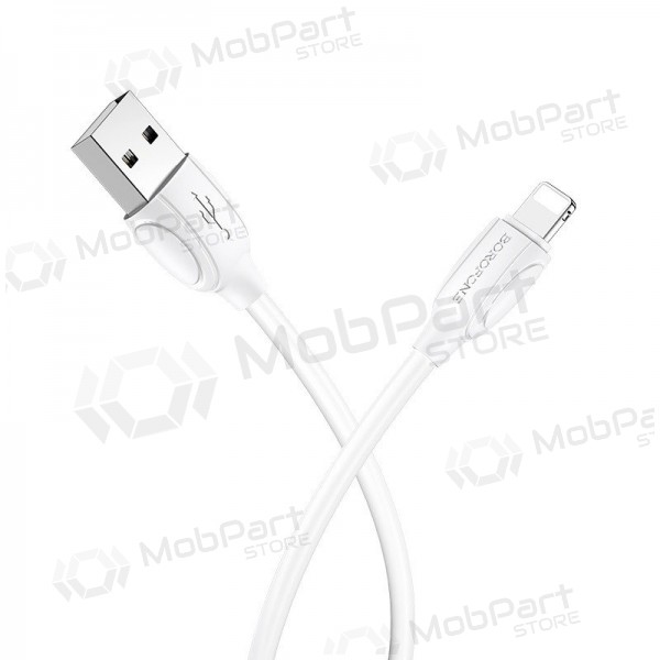 Lightning cable Borofone BX19 USB-A to Lightning 1 m white