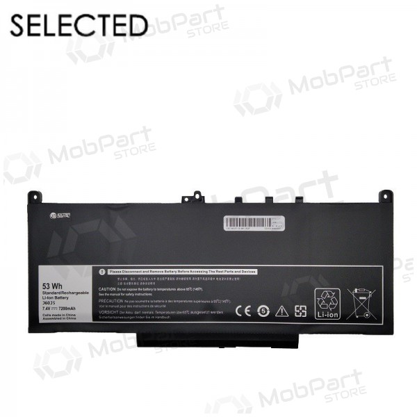DELL J60J5, 7200mAh laptop battery, Selected DELL J60J5, 7200mAh laptop battery, Selected