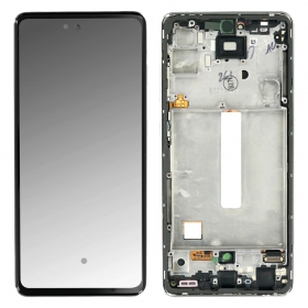 Samsung Galaxy A525 A52 4G / A526 A52 5G 2021 screen (white) (with frame) (service pack) (original)