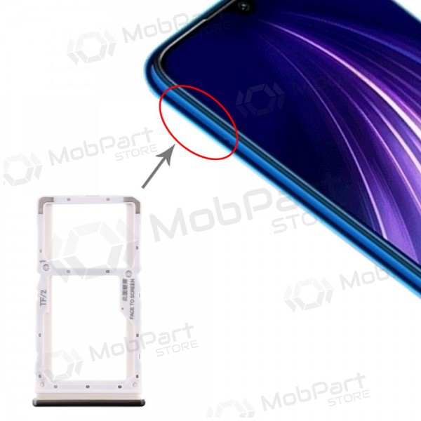Xiaomi Redmi Note 8 Pro SIM card holder grey (Mineral Grey)