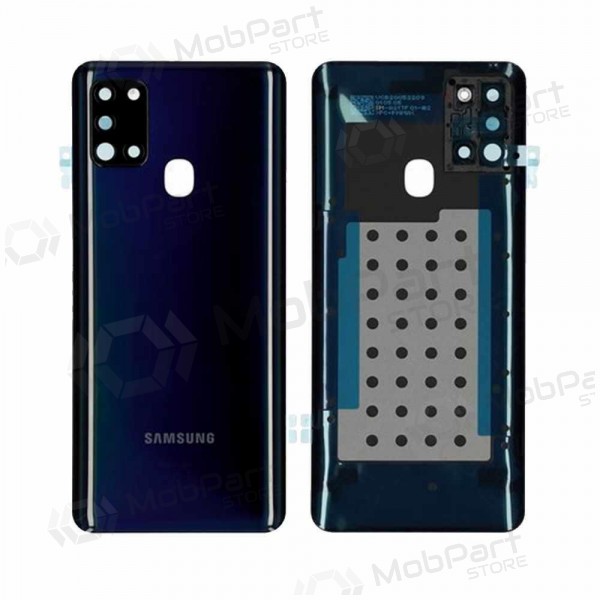 Samsung A217 Galaxy A21s 2020 back / rear cover (black) (used grade C, original) Samsung A217 Galaxy A21s 2020 back / rear cover (black) (used grade C, original)