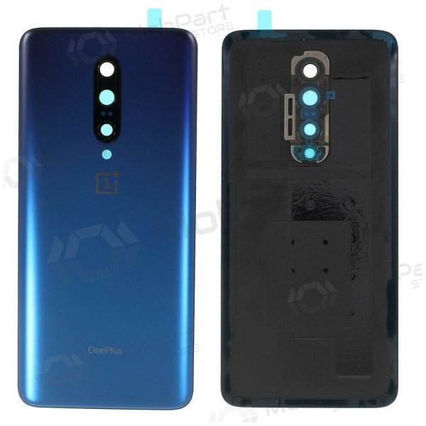OnePlus 7 Pro back / rear cover blue (Nebula Blue) (used grade C, original)