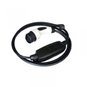 Elektromobilio nešiojamas charger Duosida Type 2 - Schuko (220V), 16A, 3.6kW, 1-fazė, 5m