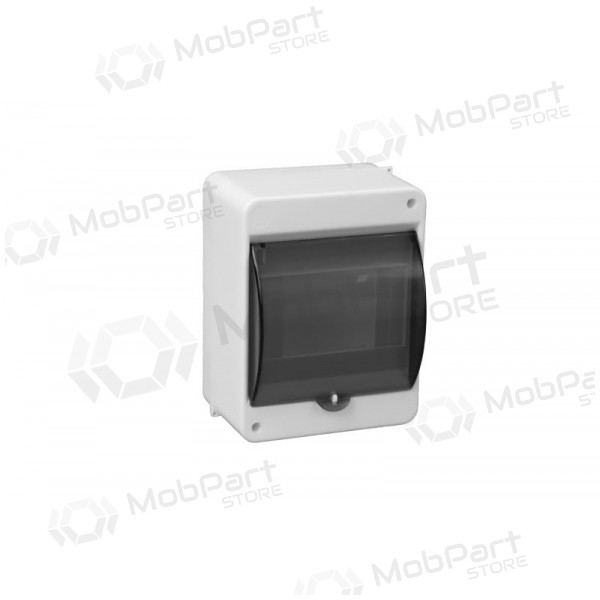 Pawbol 5 mod. panel C.2020 (with transparent doors, with ground terminals, white)