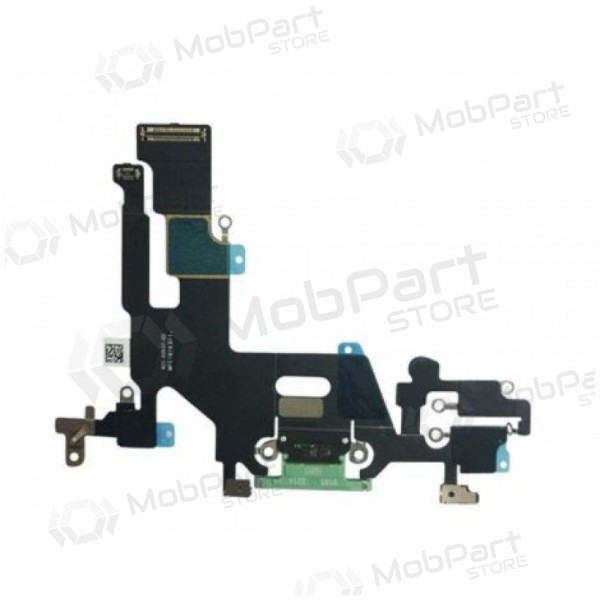 Apple iPhone 11 charging dock port and microphone flex (green) Apple iPhone 11 charging dock port and microphone flex (green)