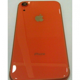 Apple iPhone XR back / rear cover pink (coral) full