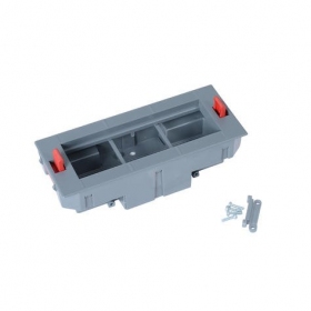 Floor box 6mod. Legrand 088043 (gray)