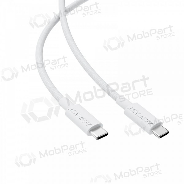 USB cable Acefast C18-03 60W USB-C to USB-C 1.2m white