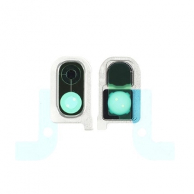 Samsung A405 Galaxy A40 2019 camera glass / lens white (silver)