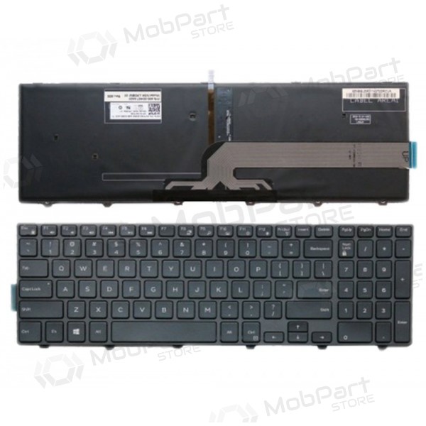 DELL Inspiron 5558 keyboard (US) (with lighting) DELL Inspiron 5558 keyboard (US) (with lighting)