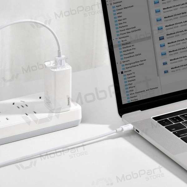 USB cable Baseus Superior iš USB į Type-C 66W 2.0m white CATYS-A02