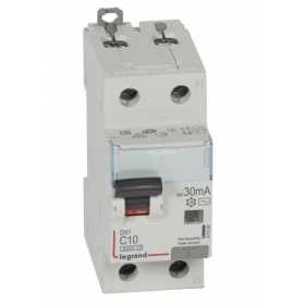 Automatic switch with current drain relay Legrand 411000 (10A, 1P+NR, 230V, 30mA, RCBO)