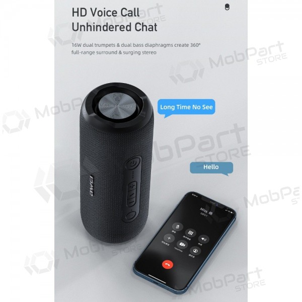 Bluetooth portable speaker Awei Y669 31W black