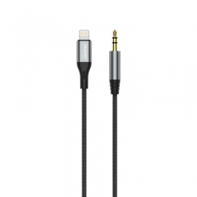 Audio cable Dudao L11Pro Lightning to 3.5 mm 1 m black