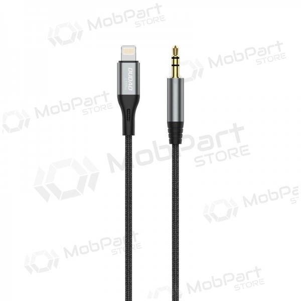 Audio cable Dudao L11Pro Lightning to 3.5 mm 1 m black