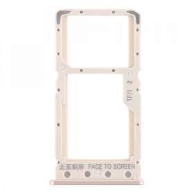 Xiaomi Redmi 6 / 6A SIM card holder (gold)