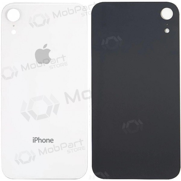 Apple iPhone XR back / rear cover (white) (bigger hole for camera) Apple iPhone XR back / rear cover (white) (bigger hole for camera)