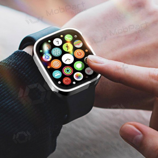 Apple Watch 45mm LCD apsauginis stikliukas / case Apple Watch 45mm LCD apsauginis stikliukas / case