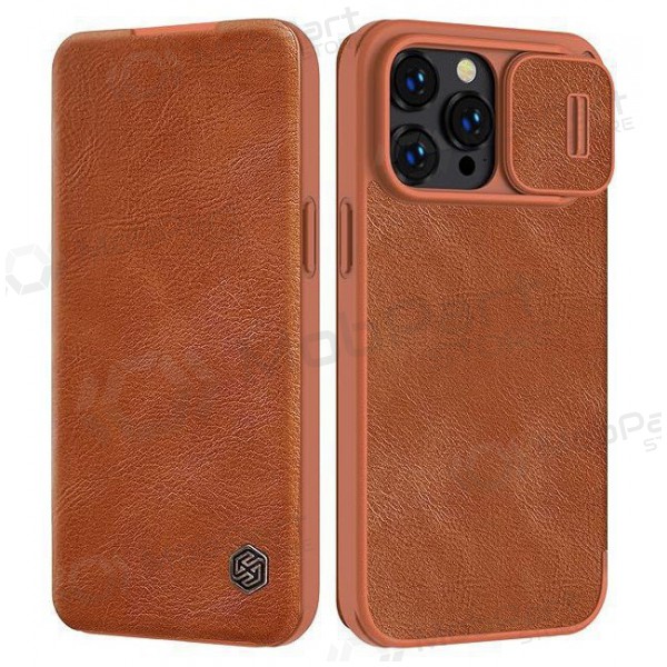 Apple iPhone 14 Plus case „Nillkin Leather“ (brown) Apple iPhone 14 Plus case „Nillkin Leather“ (brown)