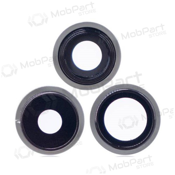 Apple iPhone 13 Pro camera glass / lens (3pcs) (silver) (with frame) Apple iPhone 13 Pro camera glass / lens (3pcs) (silver) (with frame)