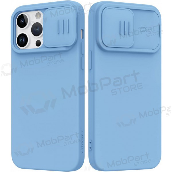 Apple iPhone 14 Plus case „Nillkin Silicone“ (light blue) Apple iPhone 14 Plus case „Nillkin Silicone“ (light blue)