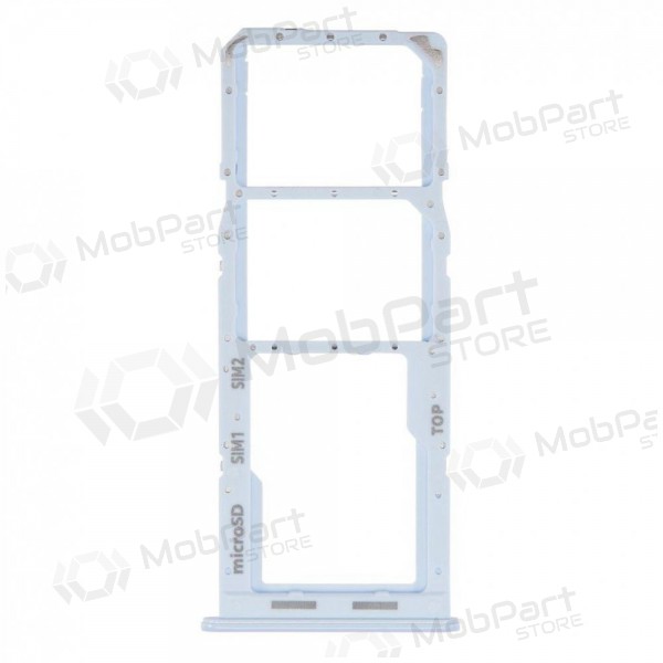 Samsung Galaxy A13 A135 / A137 SIM card holder (light blue) (service pack) (original) Samsung Galaxy A13 A135 / A137 SIM card holder (light blue) (service pack) (original)