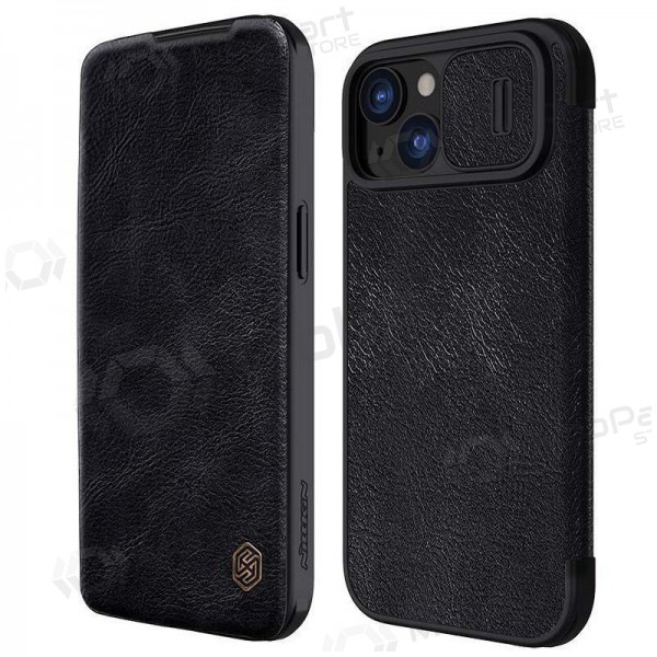Apple iPhone 14 Pro case „Nillkin Leather“ (black) Apple iPhone 14 Pro case „Nillkin Leather“ (black)