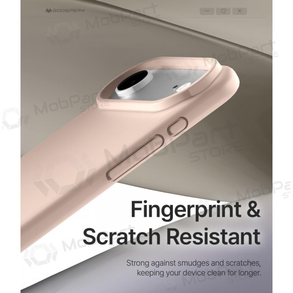 Apple iPhone Air case Mercury "Pure Magsafe Silicon Case" (rose sand)