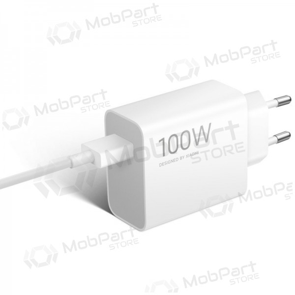 Phone charger Xiaomi Charging Combo BHR095VEU 100 W USB-A with USB-C cable white