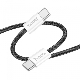 USB cable Hoco X104 60W USB-C to USB-C 2.0m black
