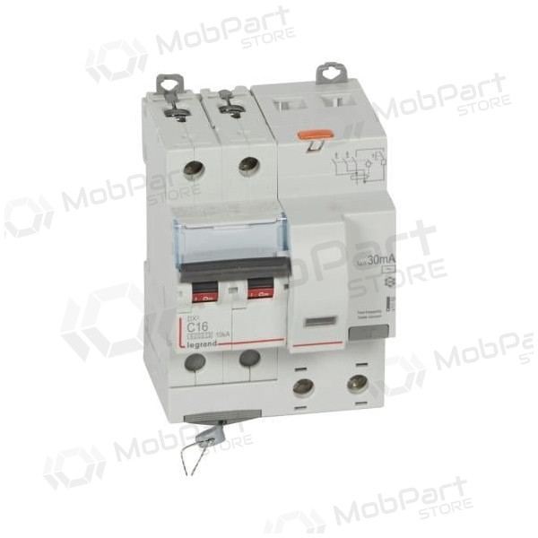 Residual current circuit breaker with automatic switch Legrand 411158 (2P, 16A, C, 30mA, 10kA, AC)