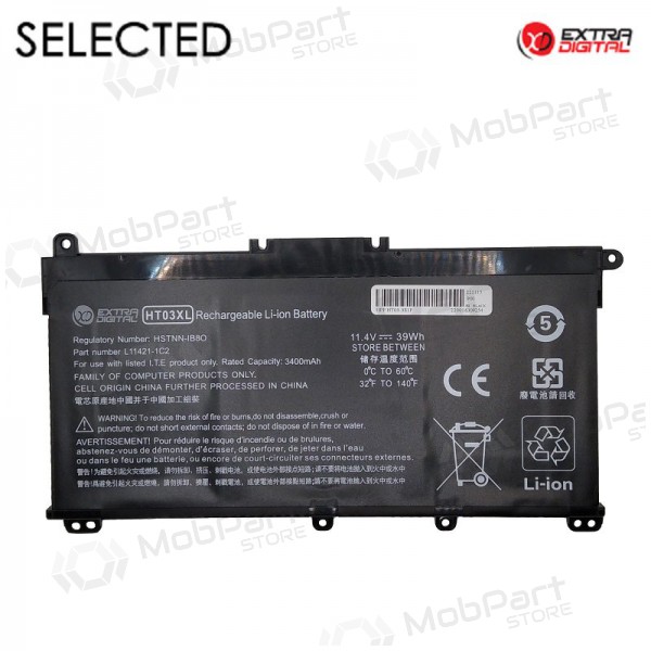 HP HT03XL, 4150mAh laptop battery, Selected HP HT03XL, 4150mAh laptop battery, Selected