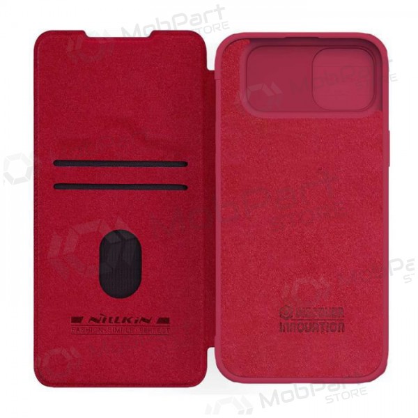 Apple iPhone 14 Pro case „Nillkin Leather“ (red)