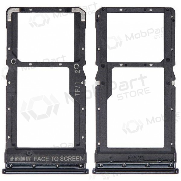 Xiaomi Poco X3, X3 NFC, X3 Pro SIM card holder (black) (original)