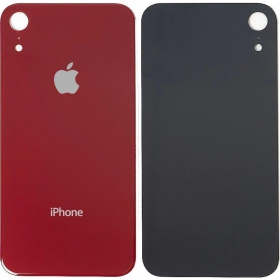 Apple iPhone XR back / rear cover (red) (bigger hole for camera)